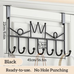 7 Hook Heavy Duty Over-the-Door Hanger/Rack