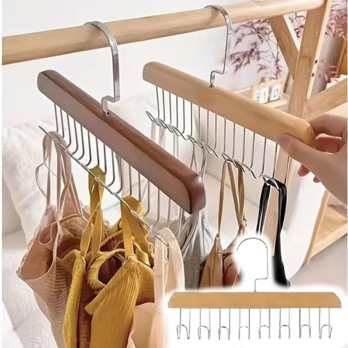 360° Rotating Tie, Belt & Scarf Organizer Hanger