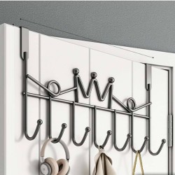 7 Hook Heavy Duty Over-the-Door Hanger/Rack