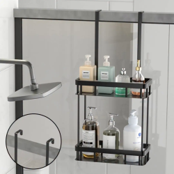 Bathroom Door Hanging Storage Rack Bathroom Door Hanging Storage Rack
