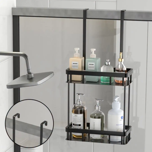 Bathroom Door Hanging Storage Rack
