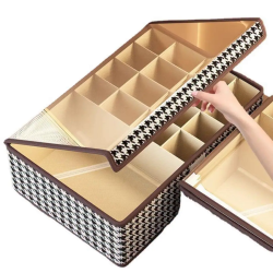 17 Grid Foldable Undergarment Organizer 17 Grid Foldable Undergarment Organizer
