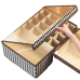 17 Grid Foldable Undergarment Organizer