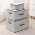 Extra Large Capacity Collapsible Zipper Storage Boxes