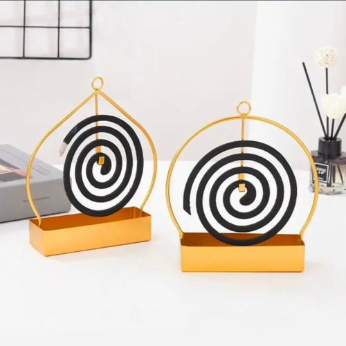 Creative Anti-Scald Mosquito Coil Holder With Tray Creative Anti-Scald Mosquito Coil Holder With Tray