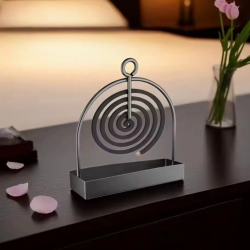 Mosquito Coil Holder Iron Art Incense Burner with Ash Tray Mosquito Coil Holder Iron Art Incense Burner with Ash Tray