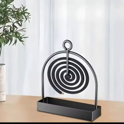Mosquito Coil Holder Iron Art Incense Burner with Ash Tray Mosquito Coil Holder Iron Art Incense Burner with Ash Tray