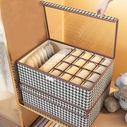 17 Grid Foldable Undergarment Organizer 17 Grid Foldable Undergarment Organizer