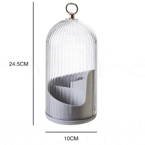 360⁰ Rotating Cosmetic Storage Box For Make Up Brushes And Lipstick