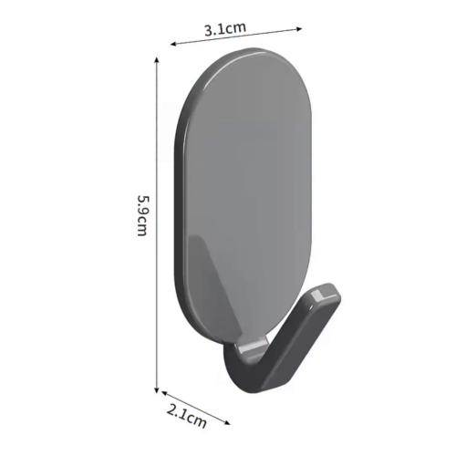 5 Piece Strong Self-Adhesive Wall Hooks 5 Piece Strong Self-Adhesive Wall Hooks