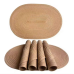 Eco-Friendly Oval Table Placemats