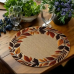 Non-Woven Round Placemat Kitchen Dinning Table Mat