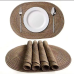 Eco-Friendly Oval Table Placemats