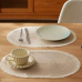 High Quality Oval Cotton Braided Table Placemats