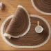 High Quality Oval Cotton Braided Table Placemats