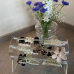 360°Rotating Acrylic Headband Holder/Claw clip Organizer
