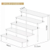 Clear 5-Tier Acrylic Perfume Display Stand