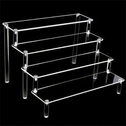 Clear 5-Tier Acrylic Perfume Display Stand