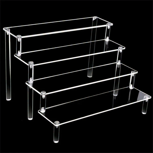 Clear 5-Tier Acrylic Perfume Display Stand Clear 5-Tier Acrylic Perfume Display Stand
