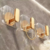 5 Pcs Punch-Free Strong Adhesive Acrylic Hooks