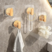 5 Pcs Punch-Free Strong Adhesive Acrylic Hooks