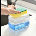 Creative Kitchen Sink Drain Soap Dispenser With Sponge