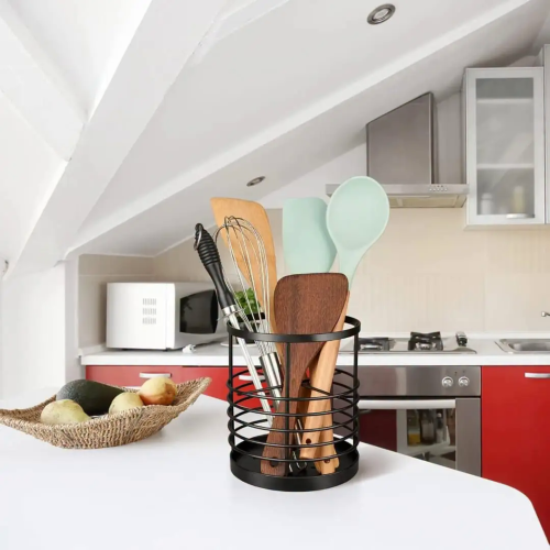 Metallic Heavy Cutlery Holder