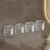 Set of 5 Acrylic Hooks
