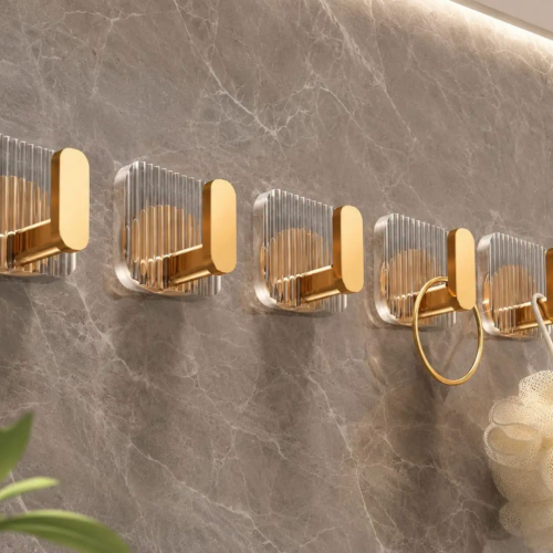 5 Pcs Punch-Free Strong Adhesive Acrylic Hooks 5 Pcs Punch-Free Strong Adhesive Acrylic Hooks