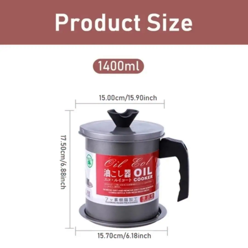 Cooking Oil Filter