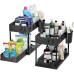 Double Sliding Under Sink Rack