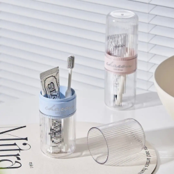 Portable Toothbrush/Toothpaste Holder