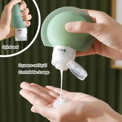3 Pcs Set Silicon Refill Bottles