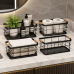 Heavy Metallic Multipurpose Organizing Baskets