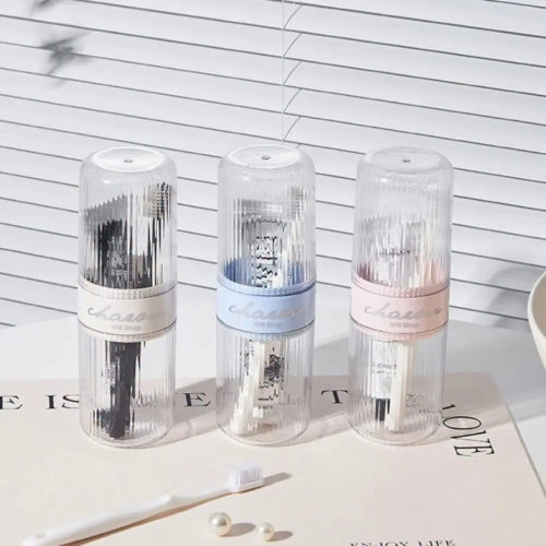 Portable Toothbrush/Toothpaste Holder