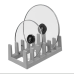 Multi-Purpose Pot Lid & Plate Storage Rack