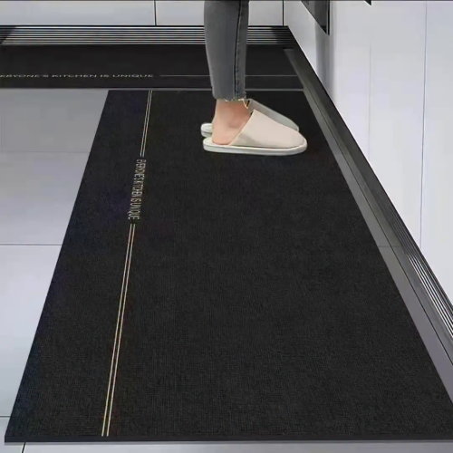 2 Pcs Set Rubber Bottom Anti-Slip Kitchen Mats