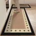 2 Pcs Set Rubber Bottom Anti-Slip Kitchen Mats