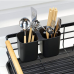 Single Layer Dish Rack with Removable Drainer Tray