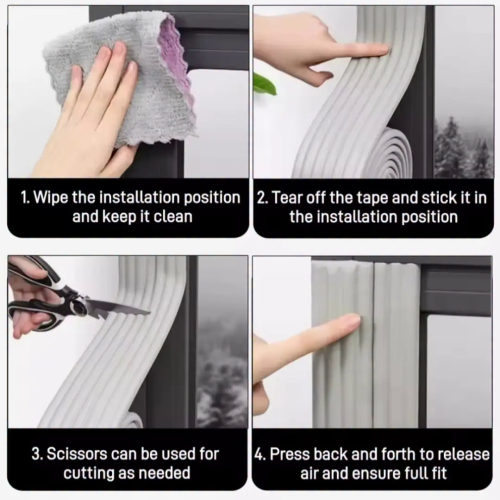 Acoustic Foam Window/Door Sealing Tape Acoustic Foam Window/Door Sealing Tape