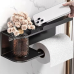 Wall-Mounted Toilet Paper Holder with Shelf