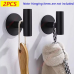 2 Pcs Stainless Steel Punch Free Hanging Hooks