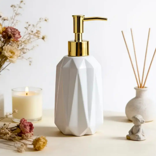 Light Luxury Ceramic Soap Dispenser