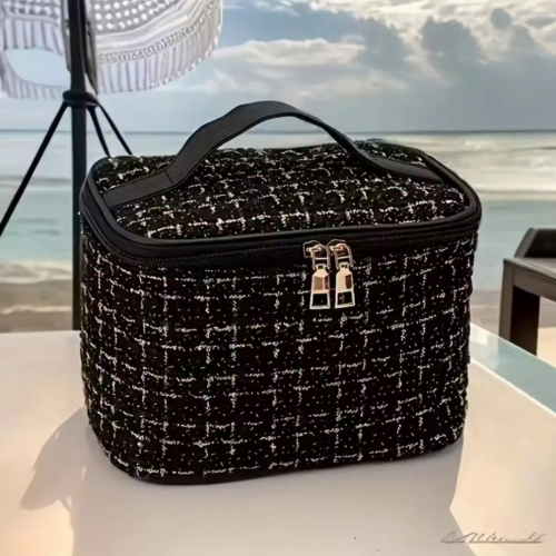 Tweed Luxury Cosmetic Bag Organizer
