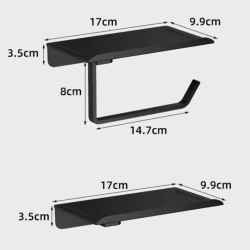 Simple Self-Adhesive Toilet Paper Holder Simple Self-Adhesive Toilet Paper Holder