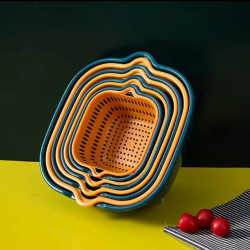 8 In 1 Plastic Kitchen Colander