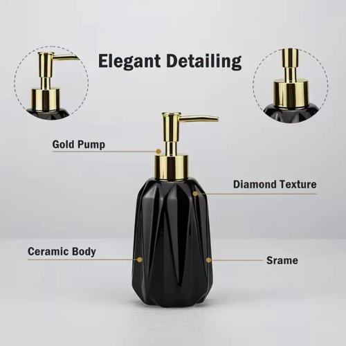 Light Luxury Ceramic Soap Dispenser
