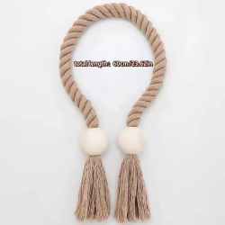 2 Pcs Boho Style Magnetic Curtain Tie Backs 2 Pcs Boho Style Magnetic Curtain Tie Backs