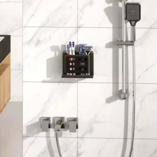 Wall Mounted Carbon Metal Toothbrush Holder Wall Mounted Carbon Metal Toothbrush Holder