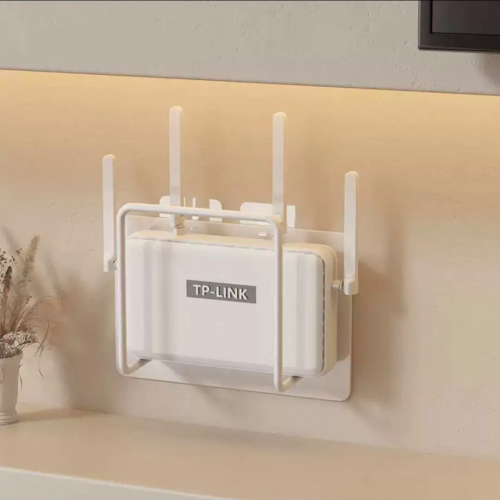 Wall-Mounted Router & Storage Rack Wall-Mounted Router & Storage Rack